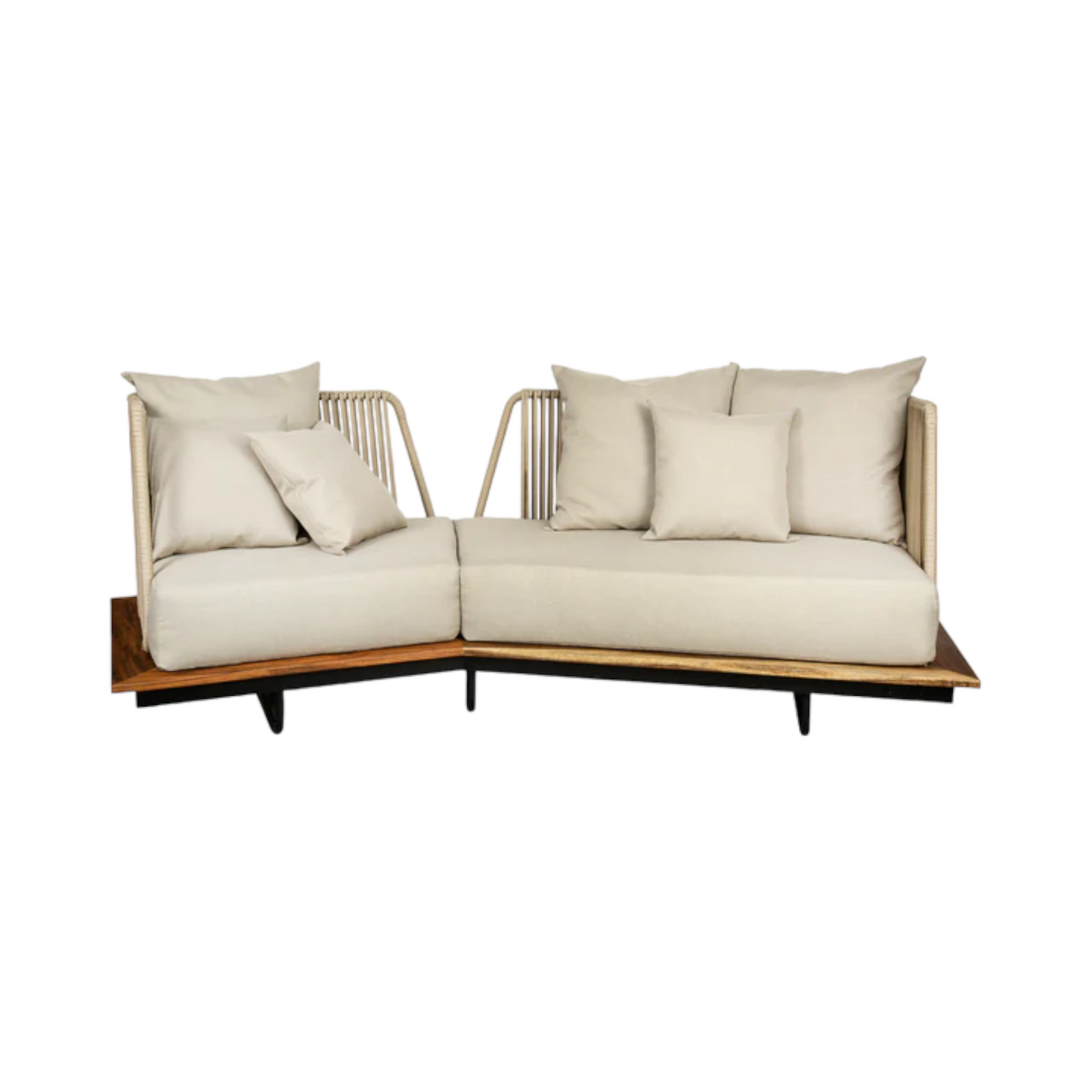 Córdova - Sofá Beige tejido para exterior