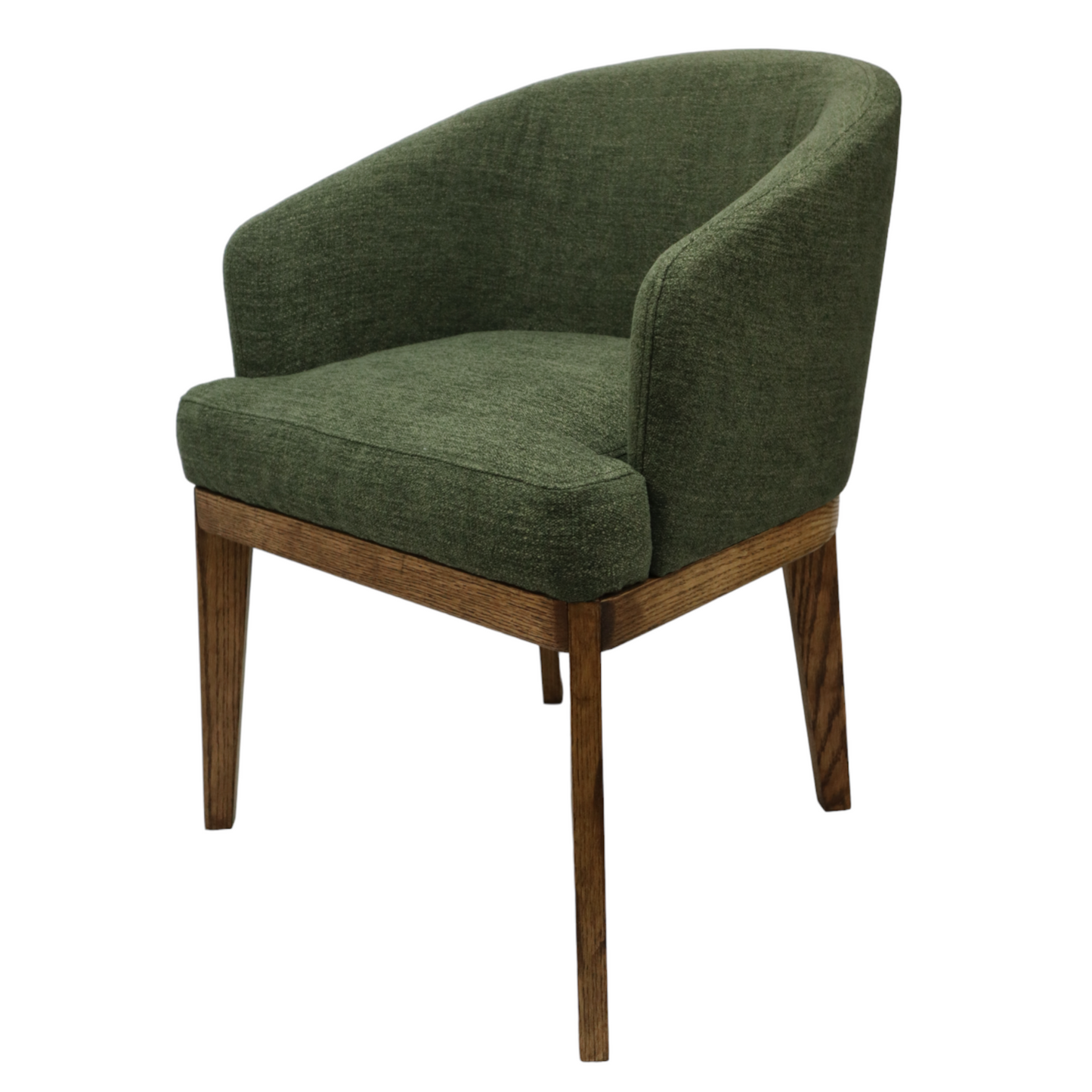 Silla Valencia asiento y respaldo Textil Verde