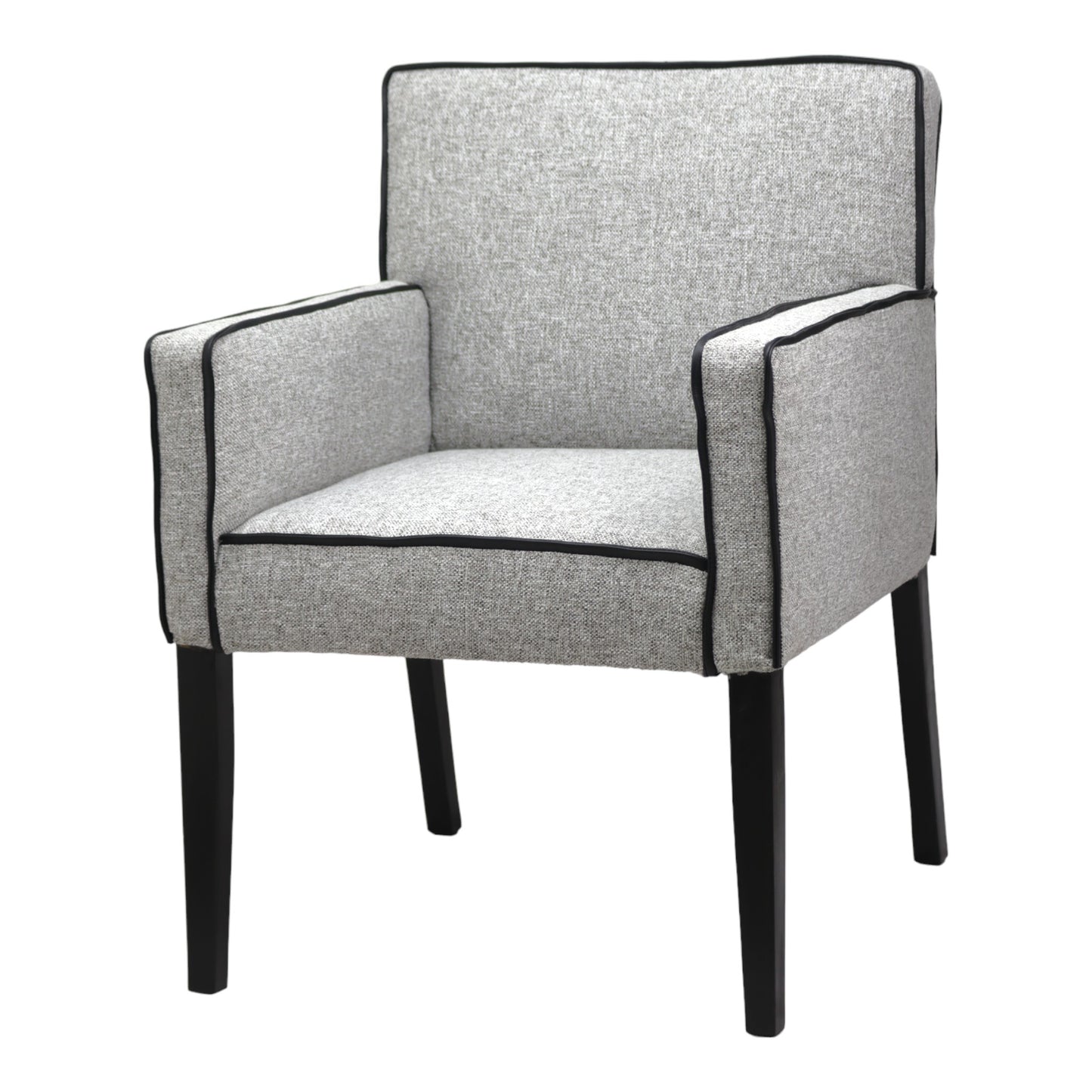 Silla Loreto I Asiento, Respaldo Exterior y Respaldo Interior Textil, con base de madera Haya Alemana