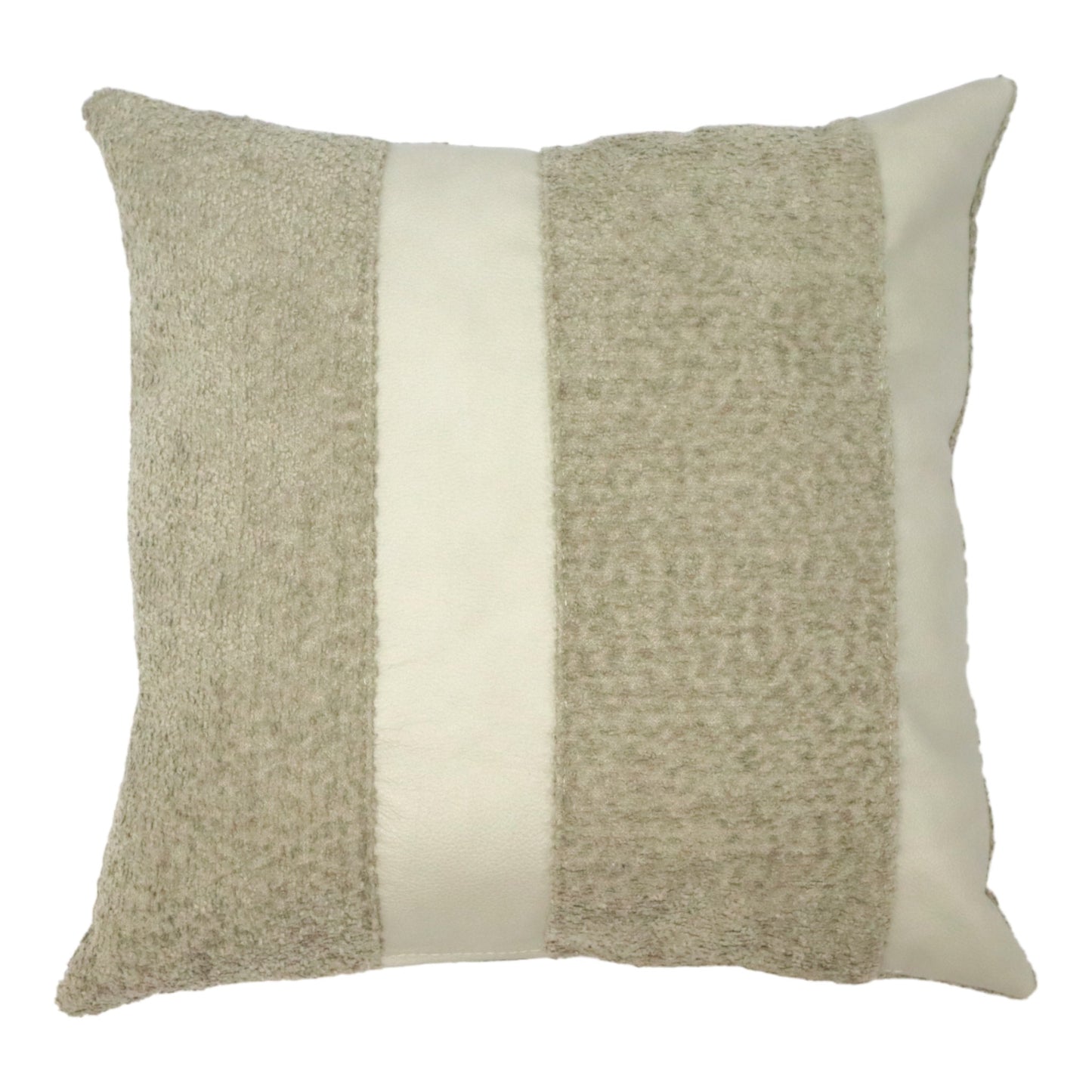 Cojín Celine Late, Textil y Piel