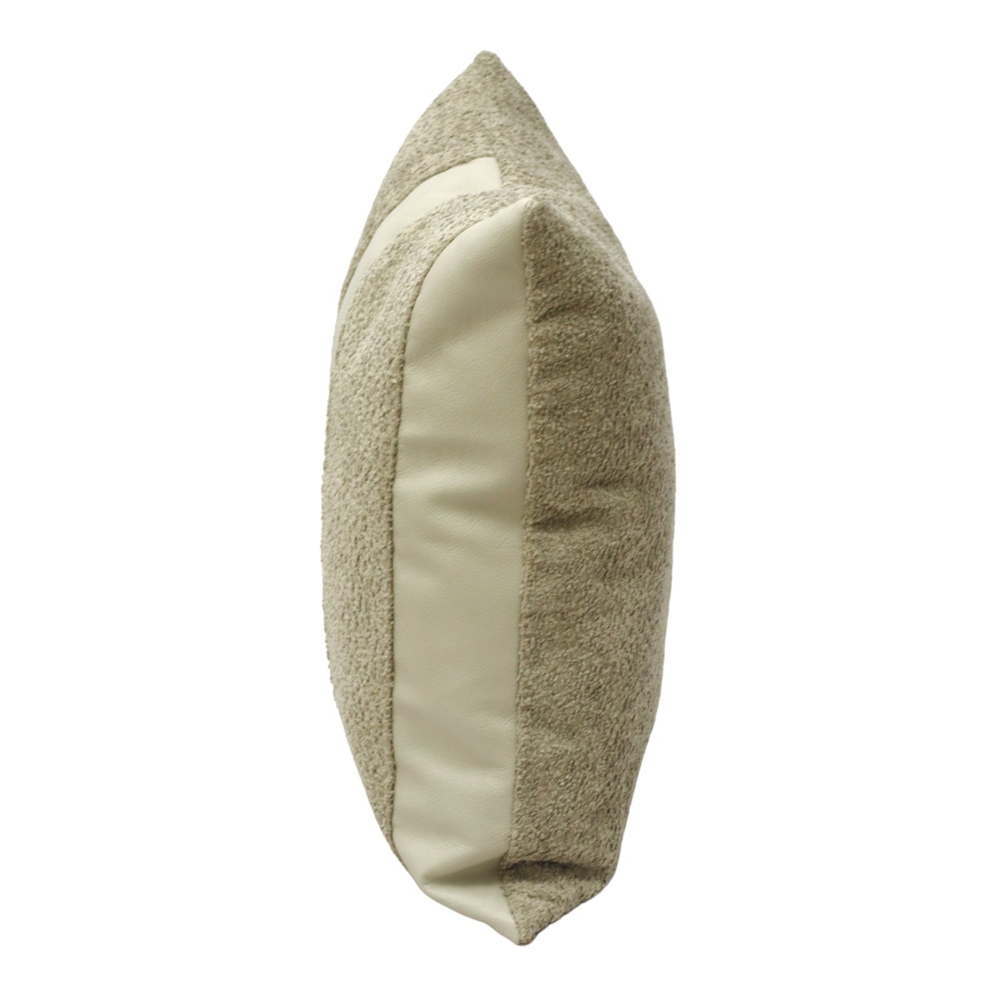 Cojín Celine Late, Textil y Piel