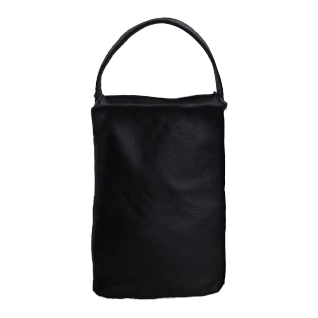 Tope para puerta Negro - 100% Piel Genuina