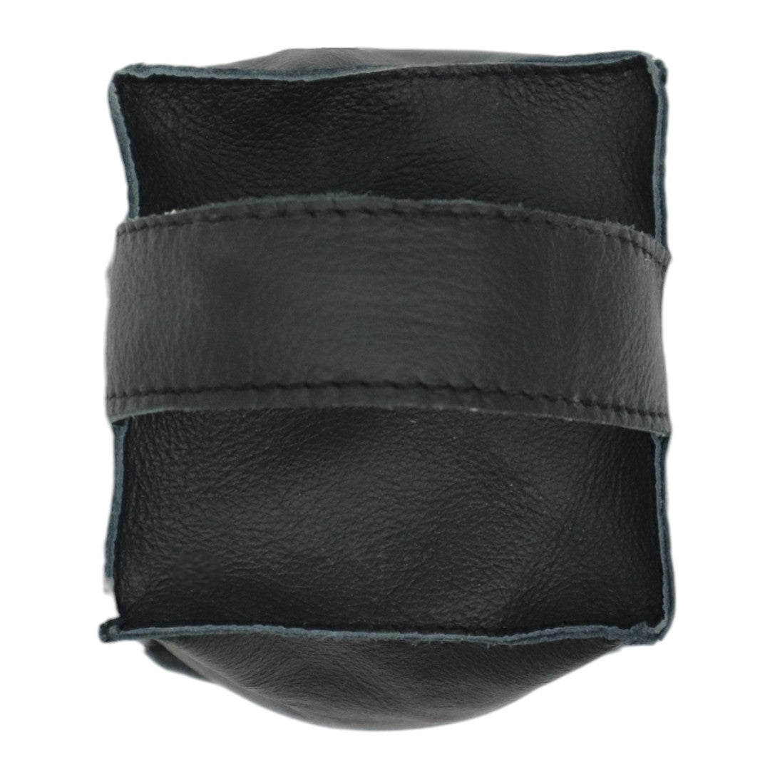 Tope para puerta Negro - 100% Piel Genuina