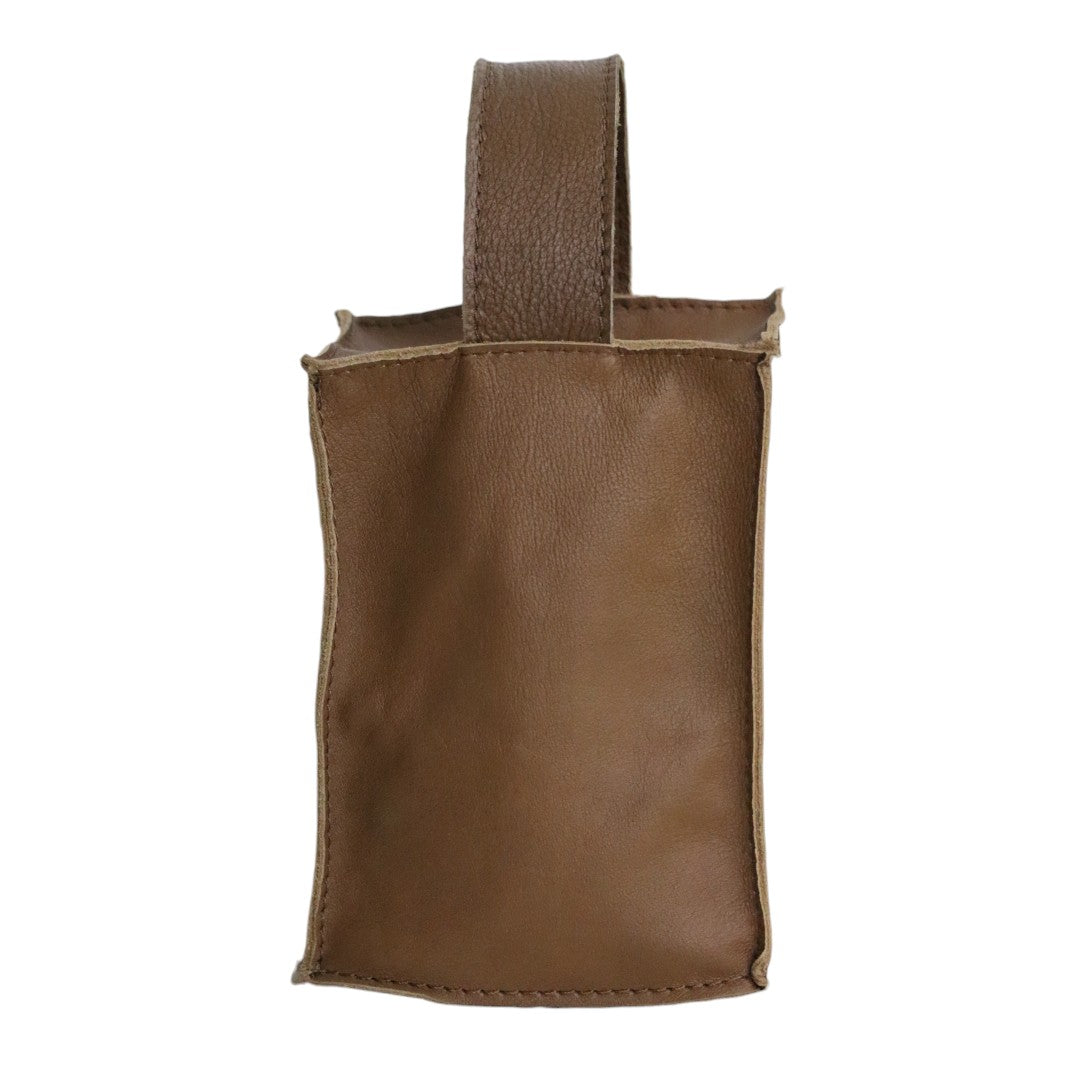 Tope para puerta Cognac - 100% Piel Genuina