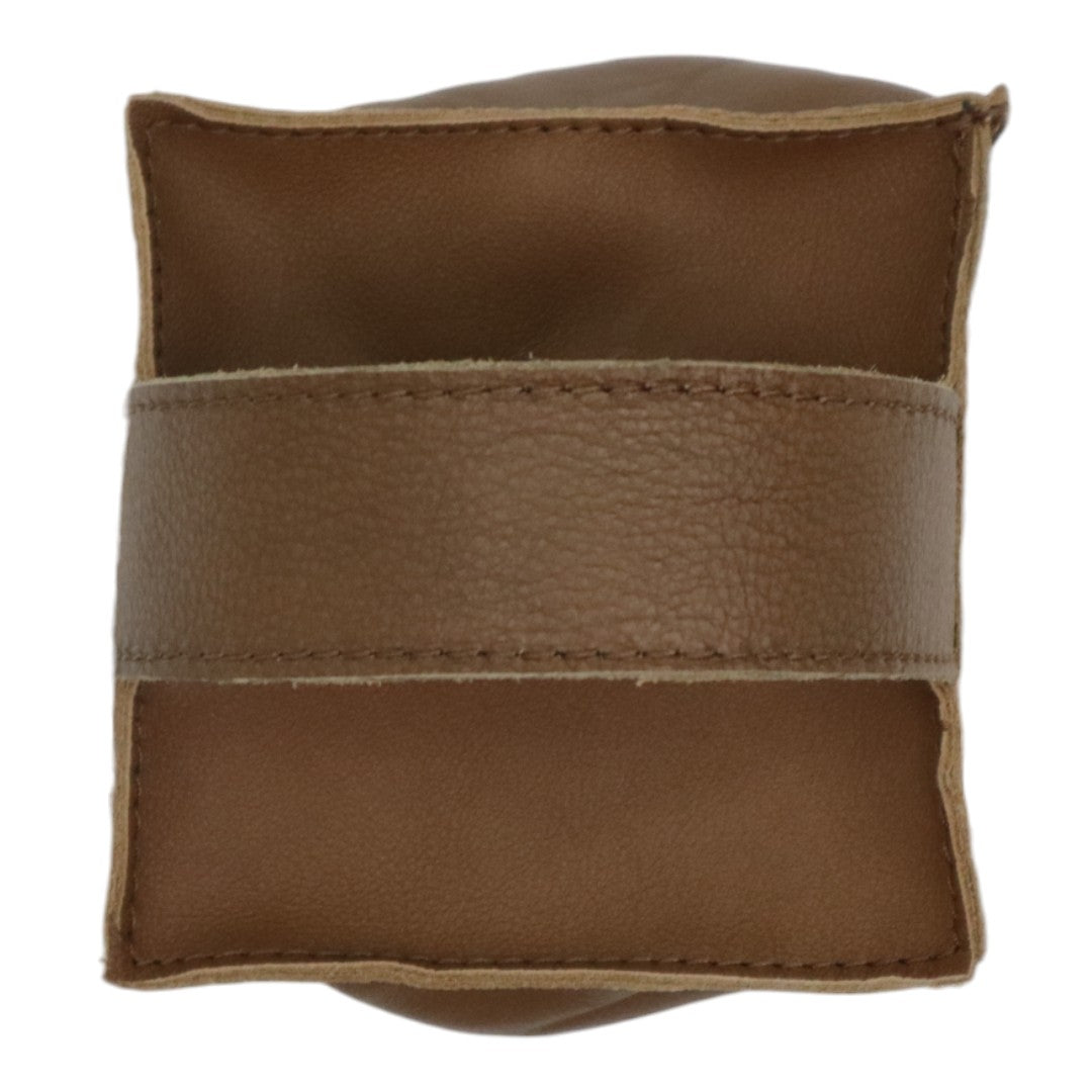 Tope para puerta Cognac - 100% Piel Genuina