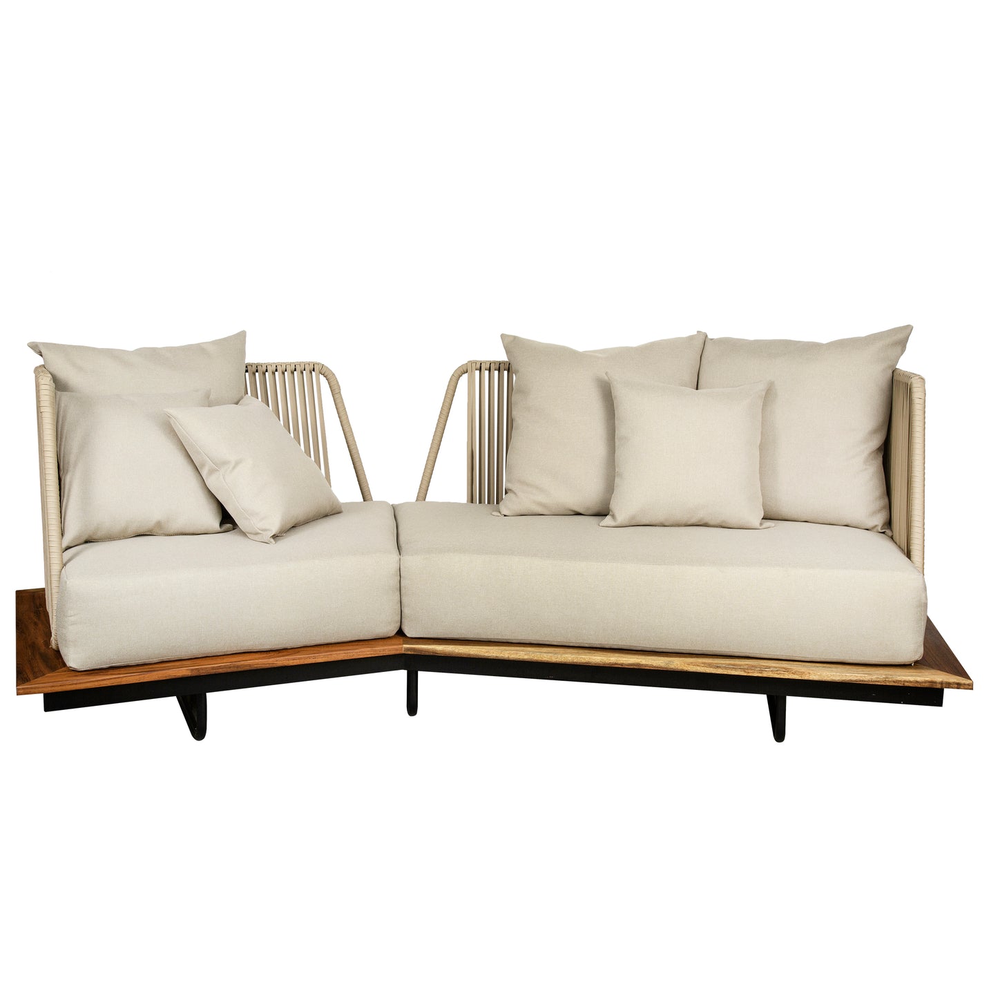 Córdova - Sofá Beige tejido para exterior