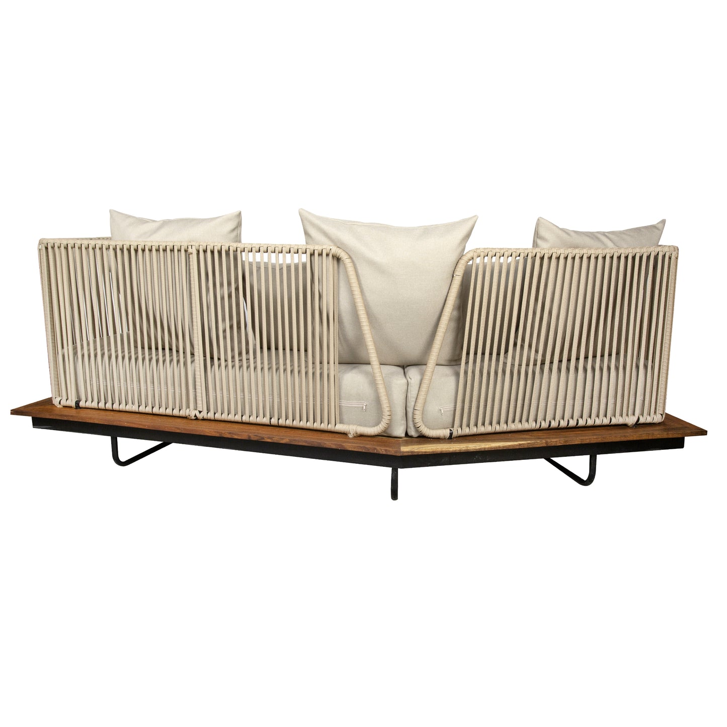 Córdova - Sofá Beige tejido para exterior
