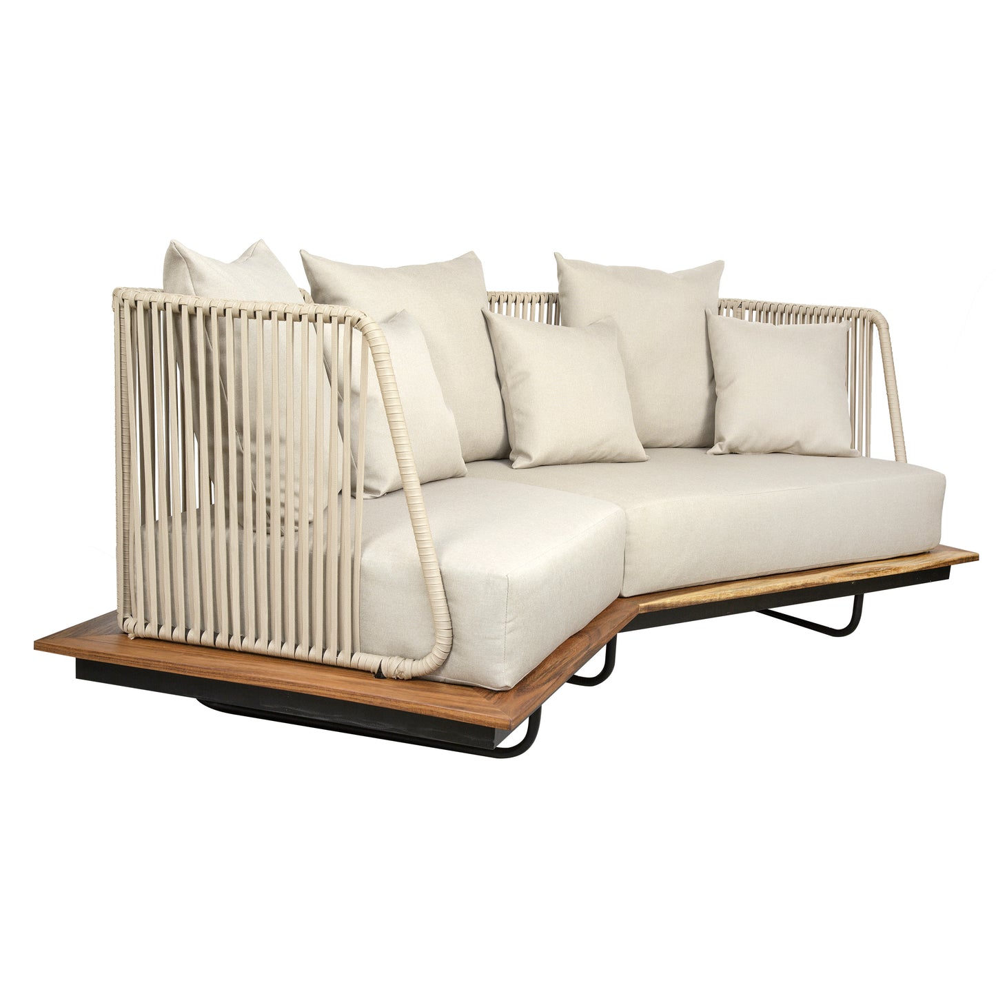 Córdova - Sofá Beige tejido para exterior