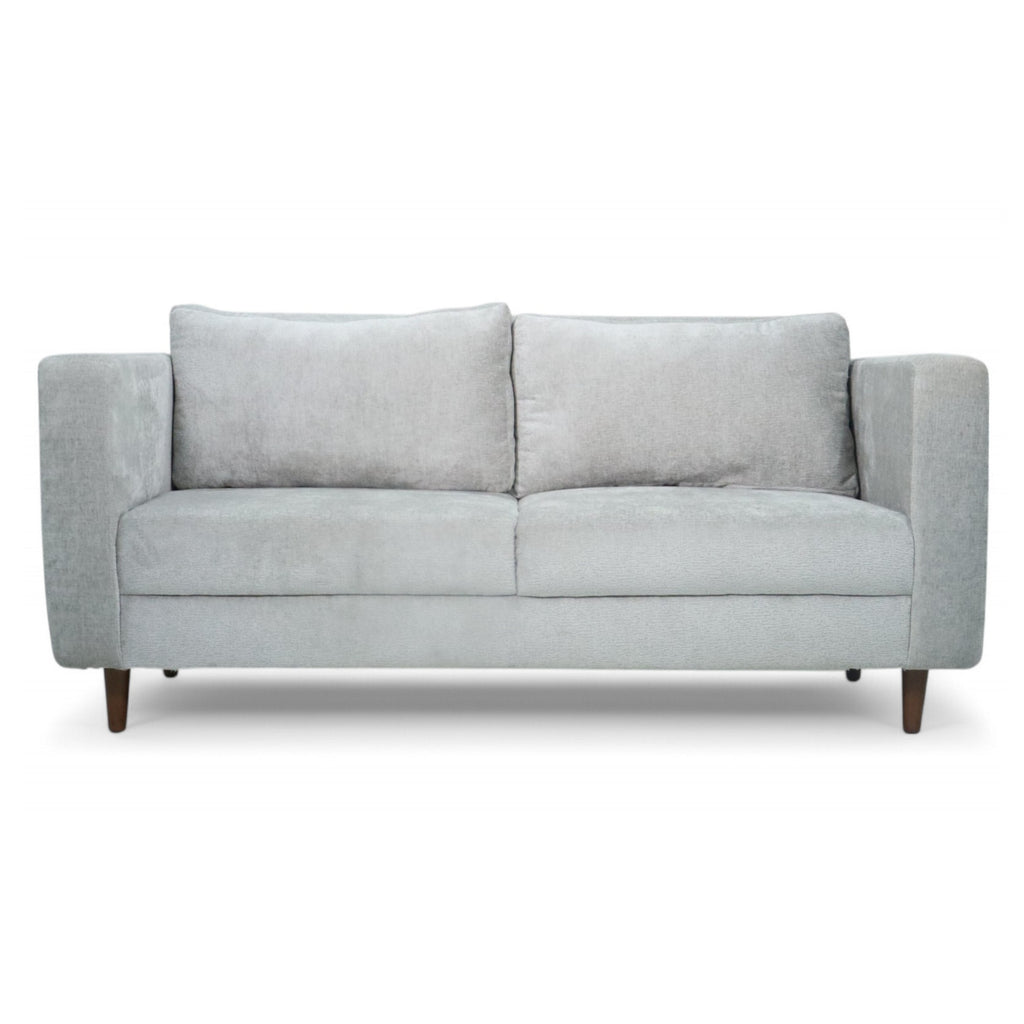 SILLÓN LOVE SEAT - en textil malta zinc