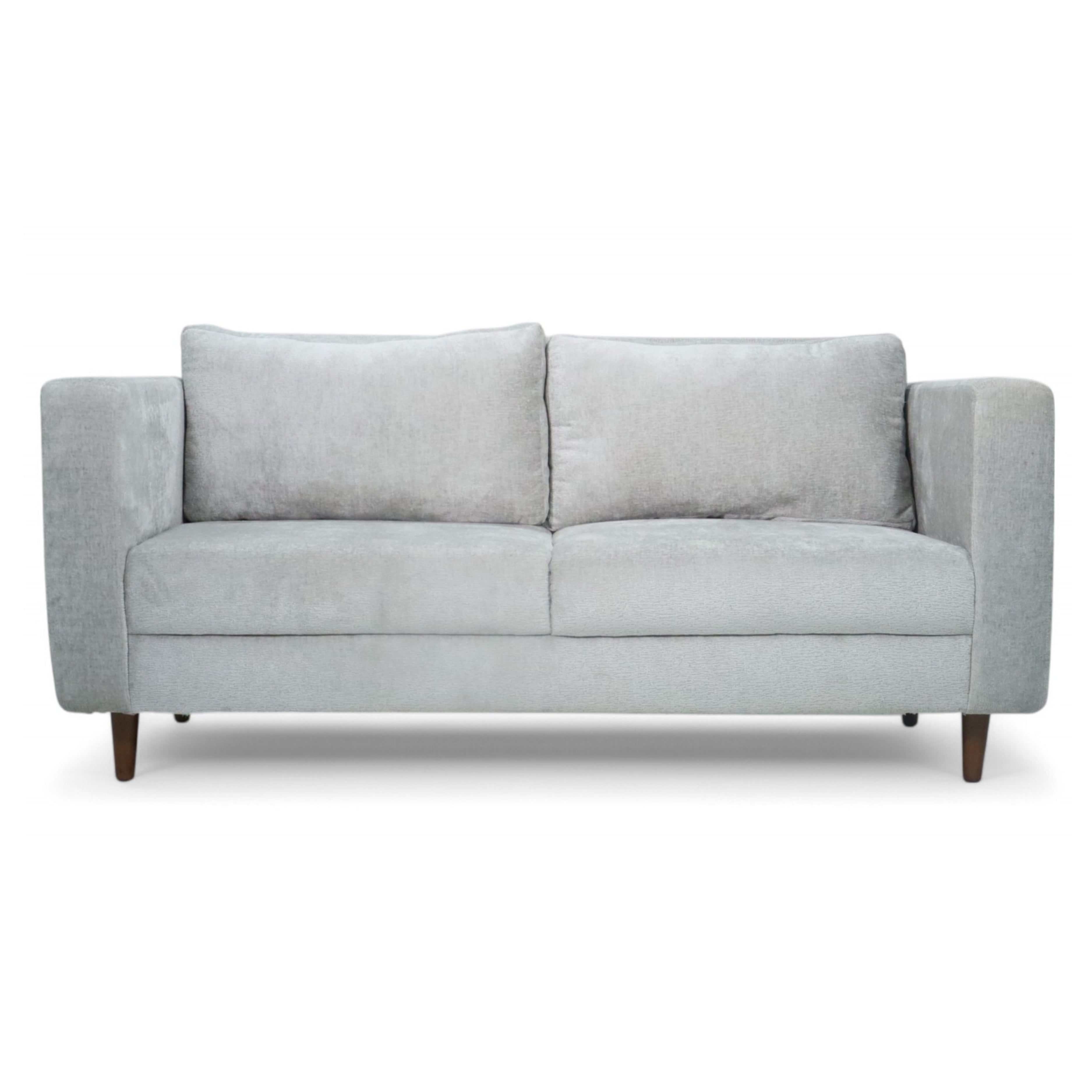 SILLÓN LOVE SEAT - en textil malta zinc