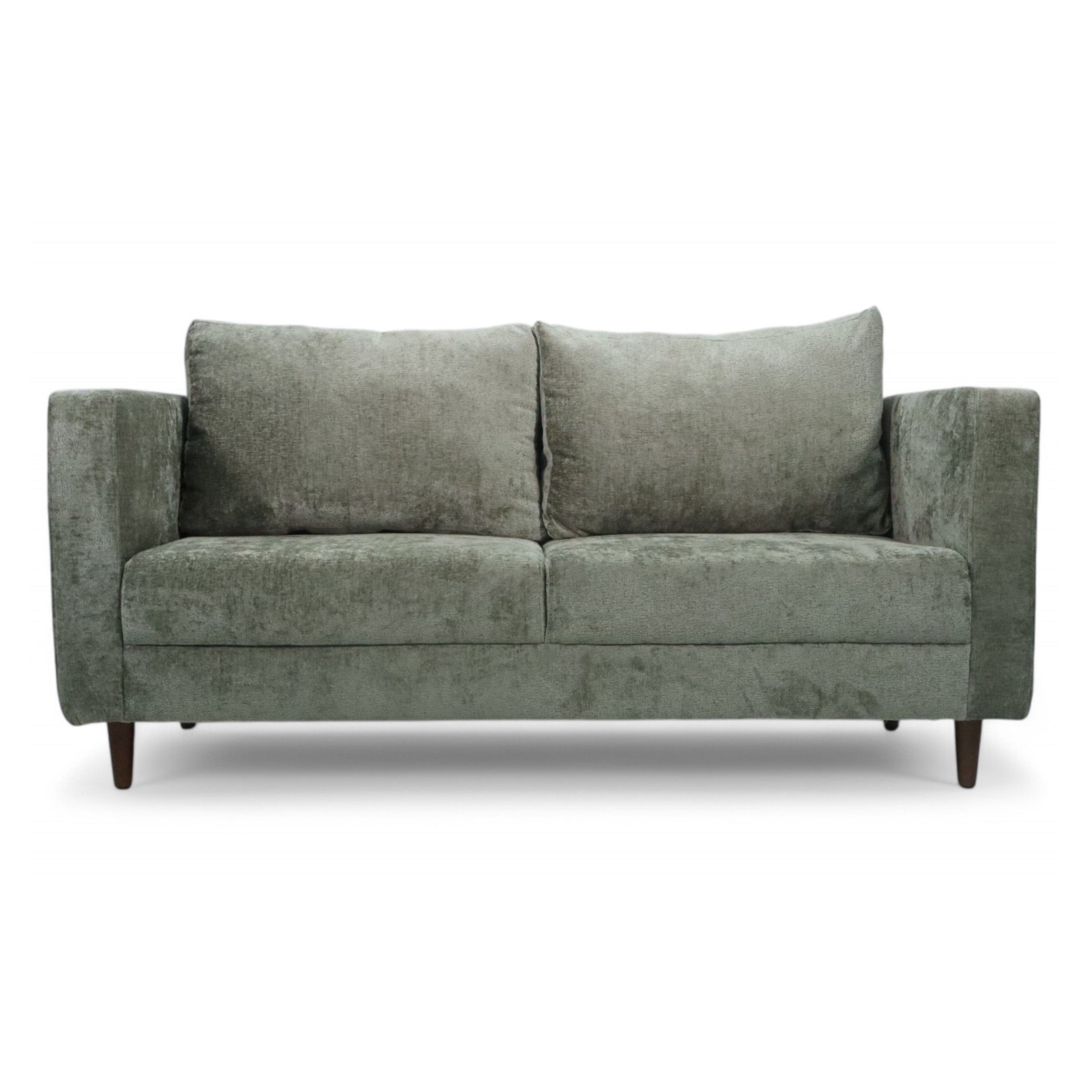 SILLÓN LOVE SEAT - en textil malta olive