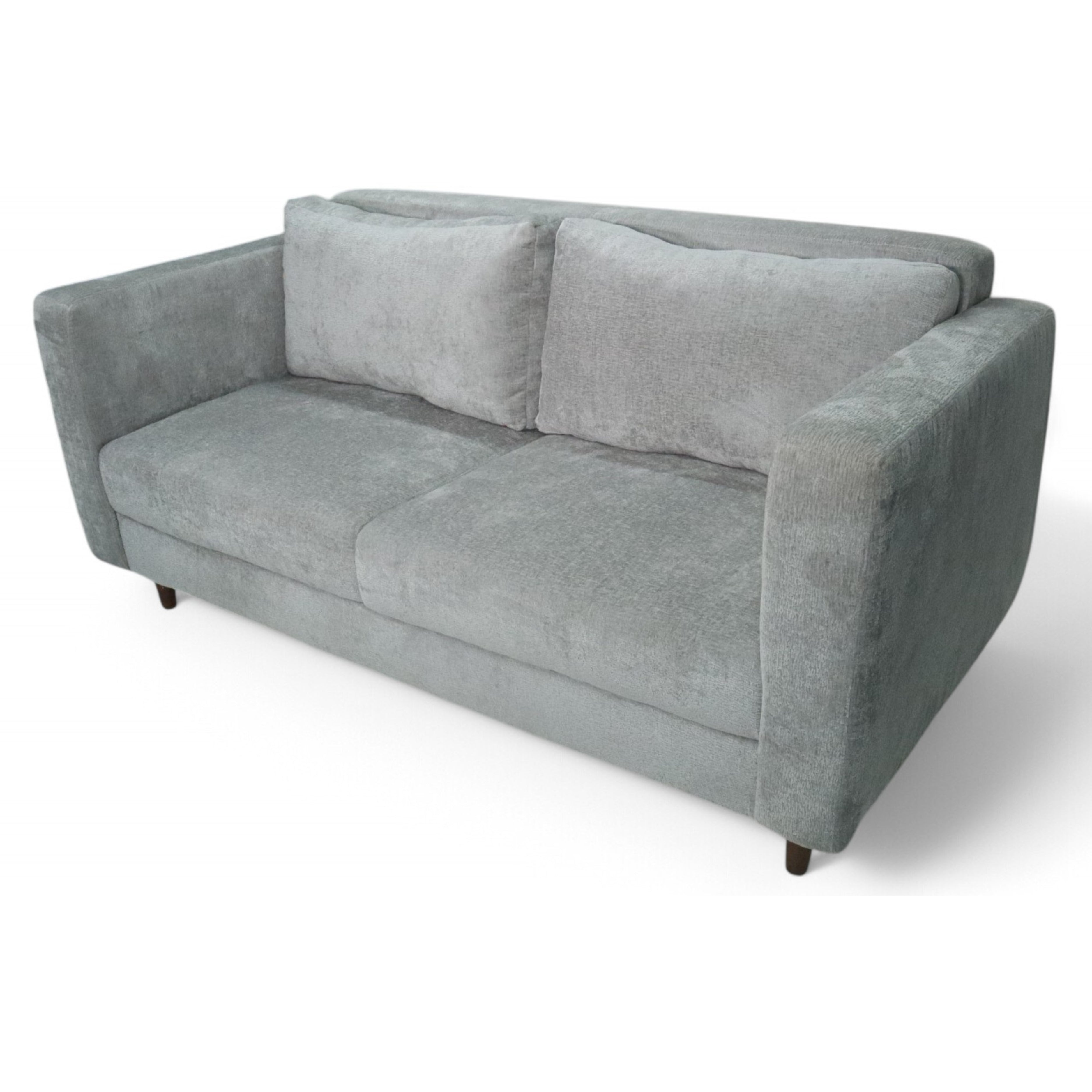 SILLÓN LOVE SEAT - en textil malta zinc