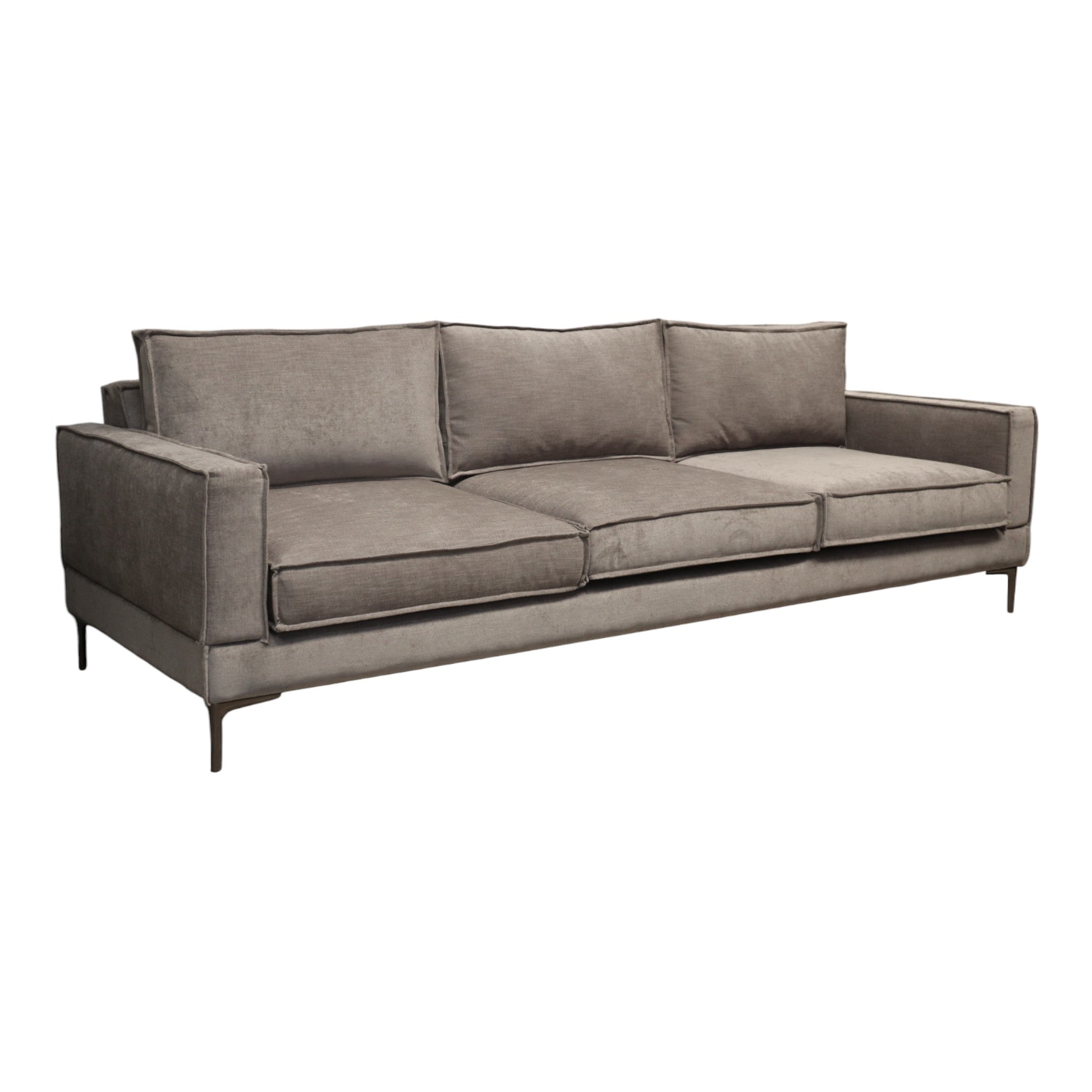 SILLÓN POLANCO TRES PLAZAS - en textil