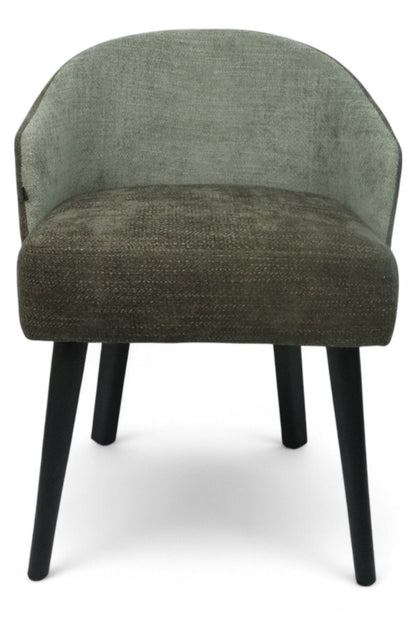 Silla Bernal | Combinación Papa Solteroo, con base de madera Haya Alemana color nogal