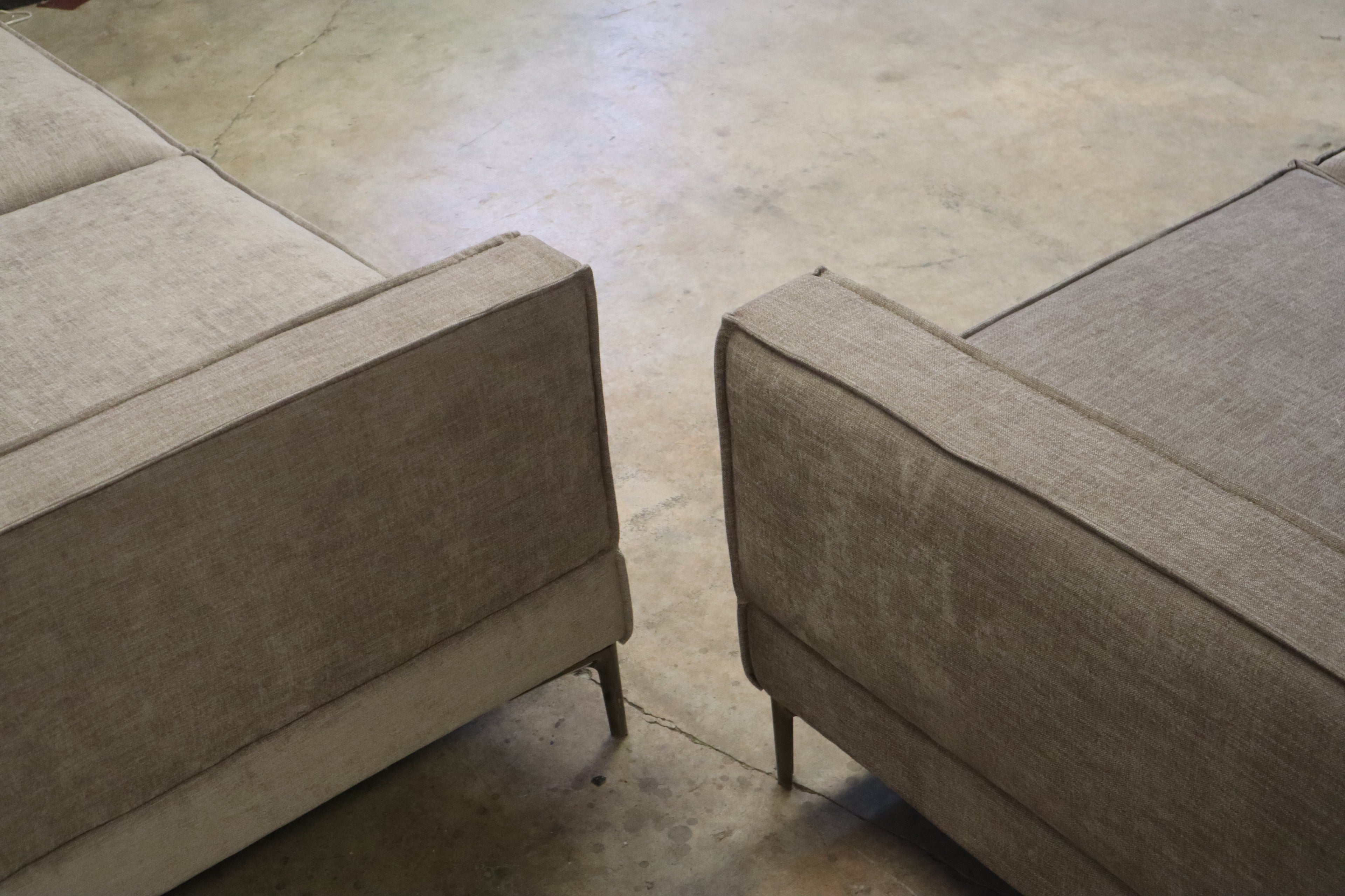 SILLÓN POLANCO TRES PLAZAS - en textil