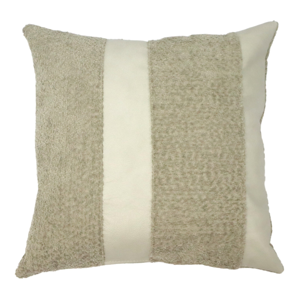 Cojín Celine Late, Textil y Piel