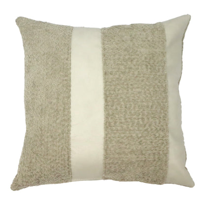 Cojín Celine Late, Textil y Piel