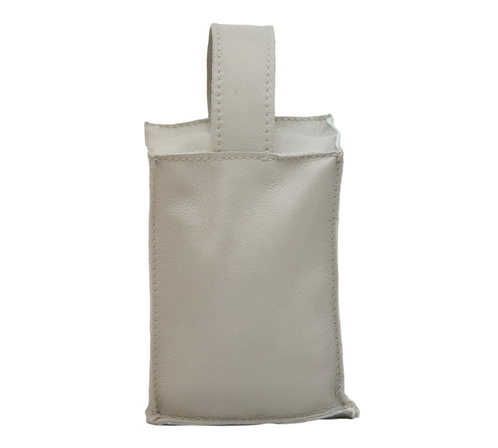 Tope para puerta Hueso - 100% Piel Genuina
