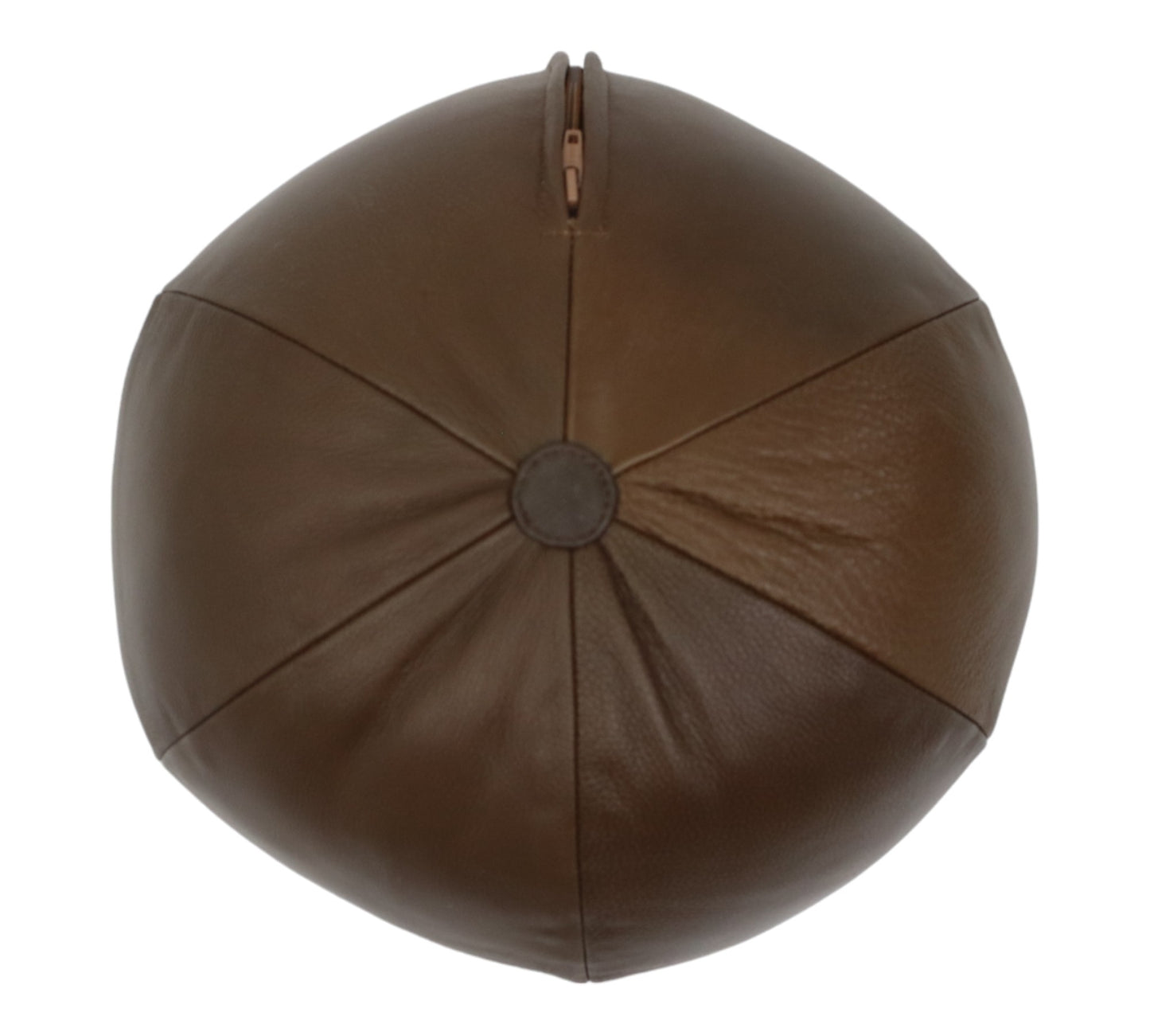 Cojín Esférico Cognac 100% Piel genuina