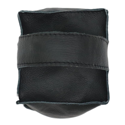 Tope para puerta  Negro - 100% Piel Genuina
