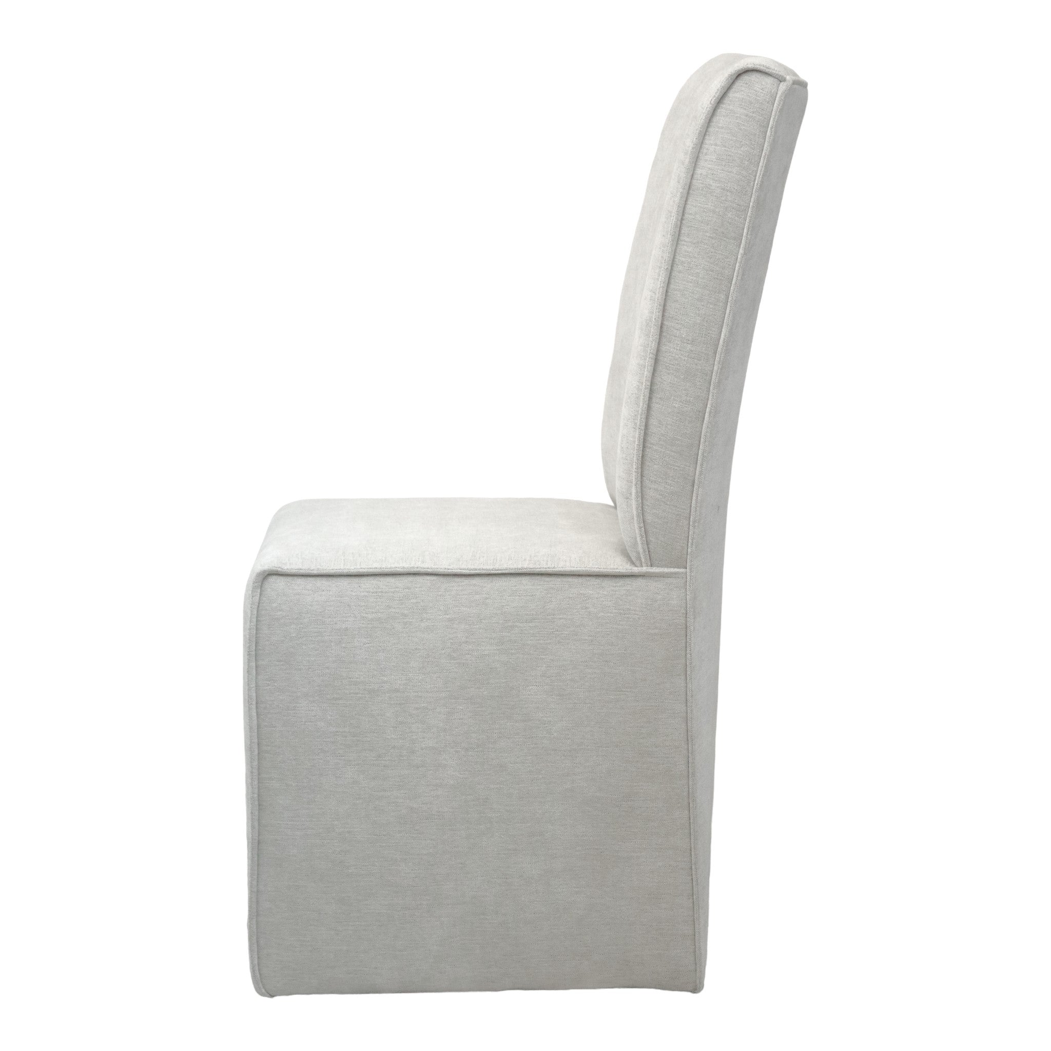 SILLA CREEL - en textil color blanco