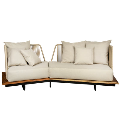 Córdova - Sofá Beige tejido para exterior