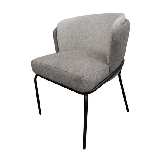 Silla Magdalena | 100% Textil Base Metalica Negra